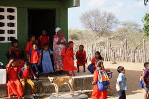 Visita a la escuela de Souluguamana