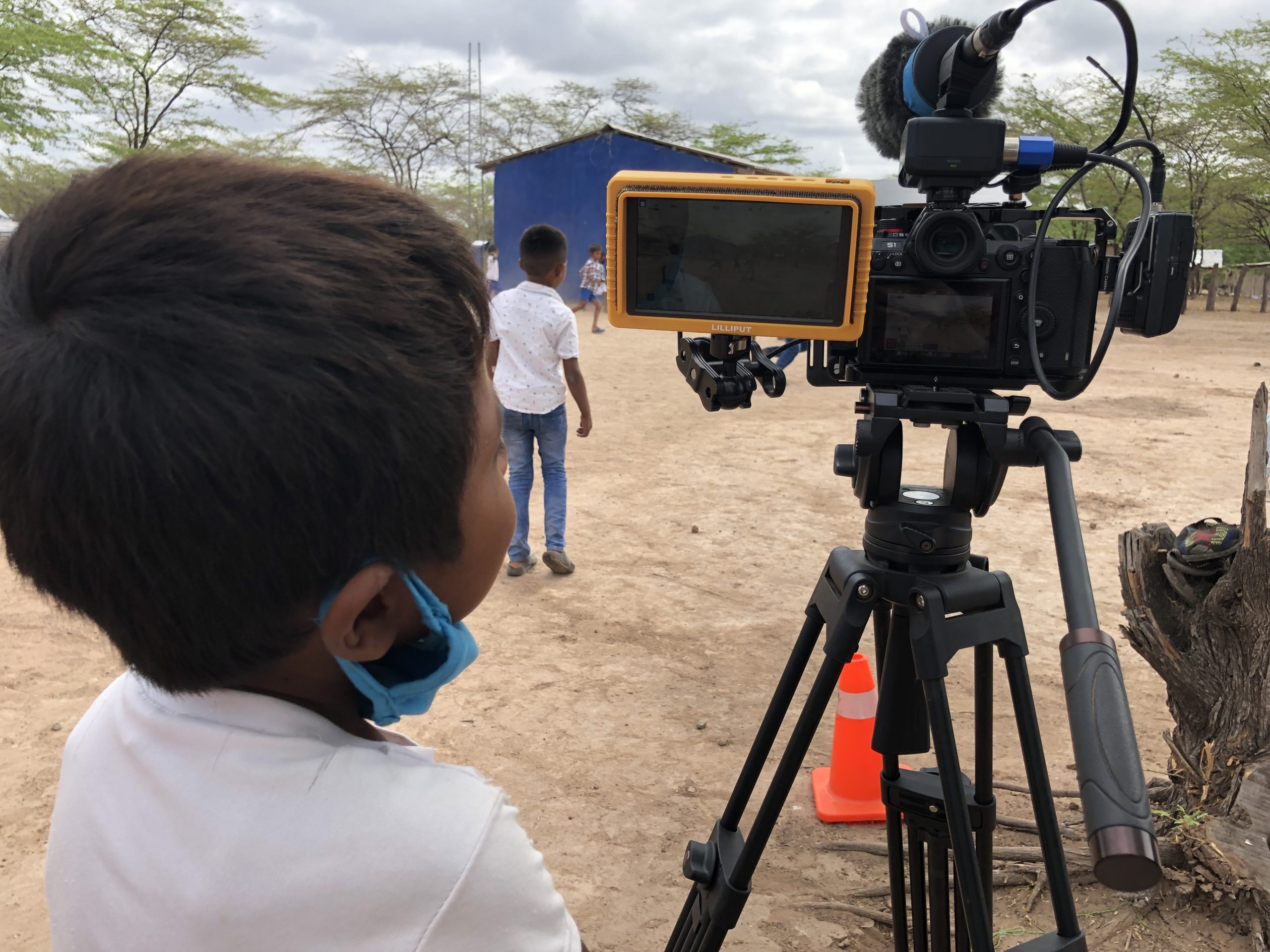 Ein Besuch der Schule in Alainawao (La Guajira, Kolumbien)